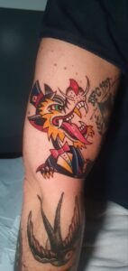 tatuaje anime color