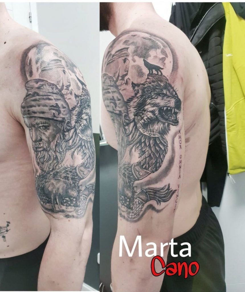 Tatuaje estilo realismo en el brazo