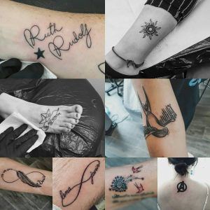 tatuajes minimalistas variado