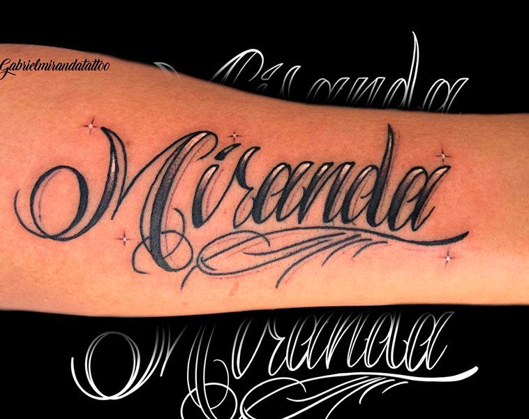 Tattoo Lettering en Madrid