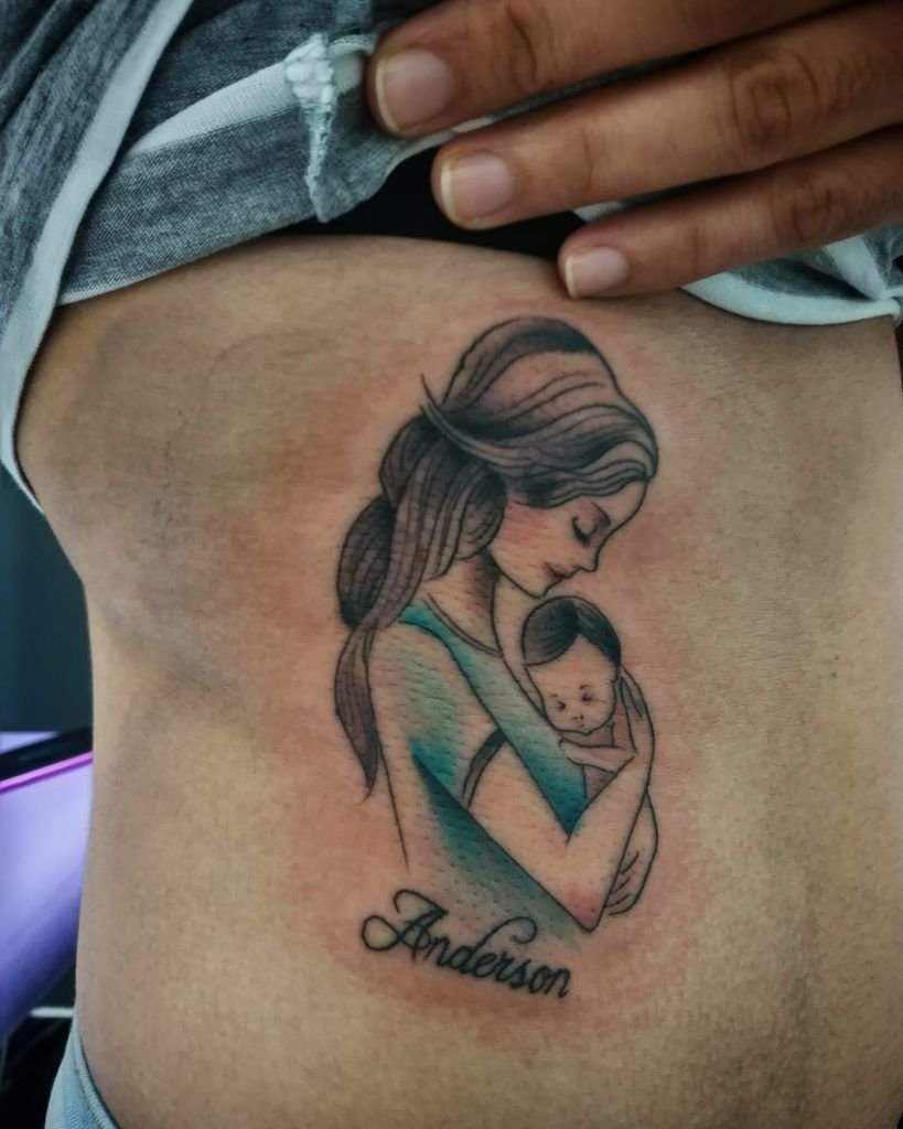 tatuajes nombres hijos originales