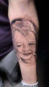 tatuaje realista retrato