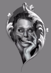 mujer calavera