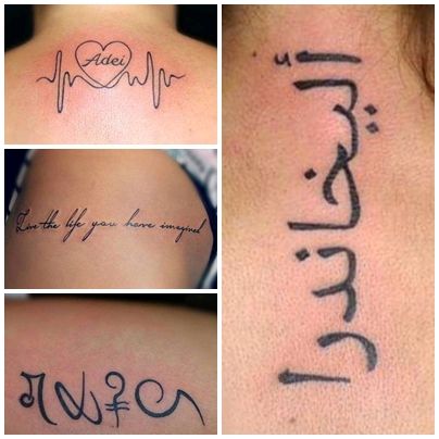 tatuajes letras