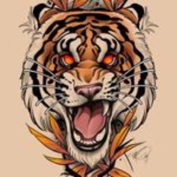 Ilustración tigre Ilustración tigre