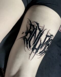 tatuaje lettering