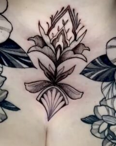 tatuaje blackwork mandala