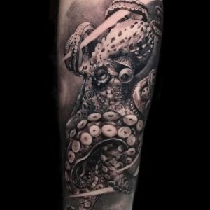 Tatuaje de un pulpo