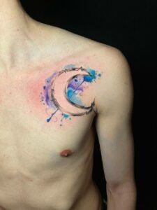 watercolor tattoo