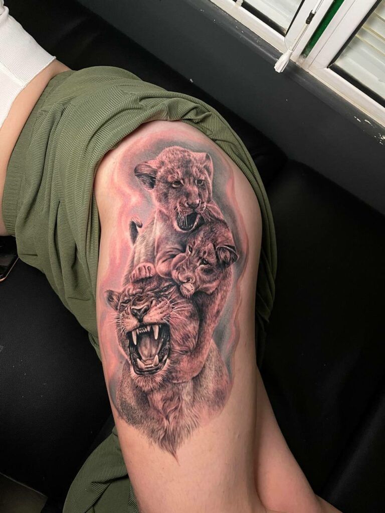 familia de leones - Circe Tattoo