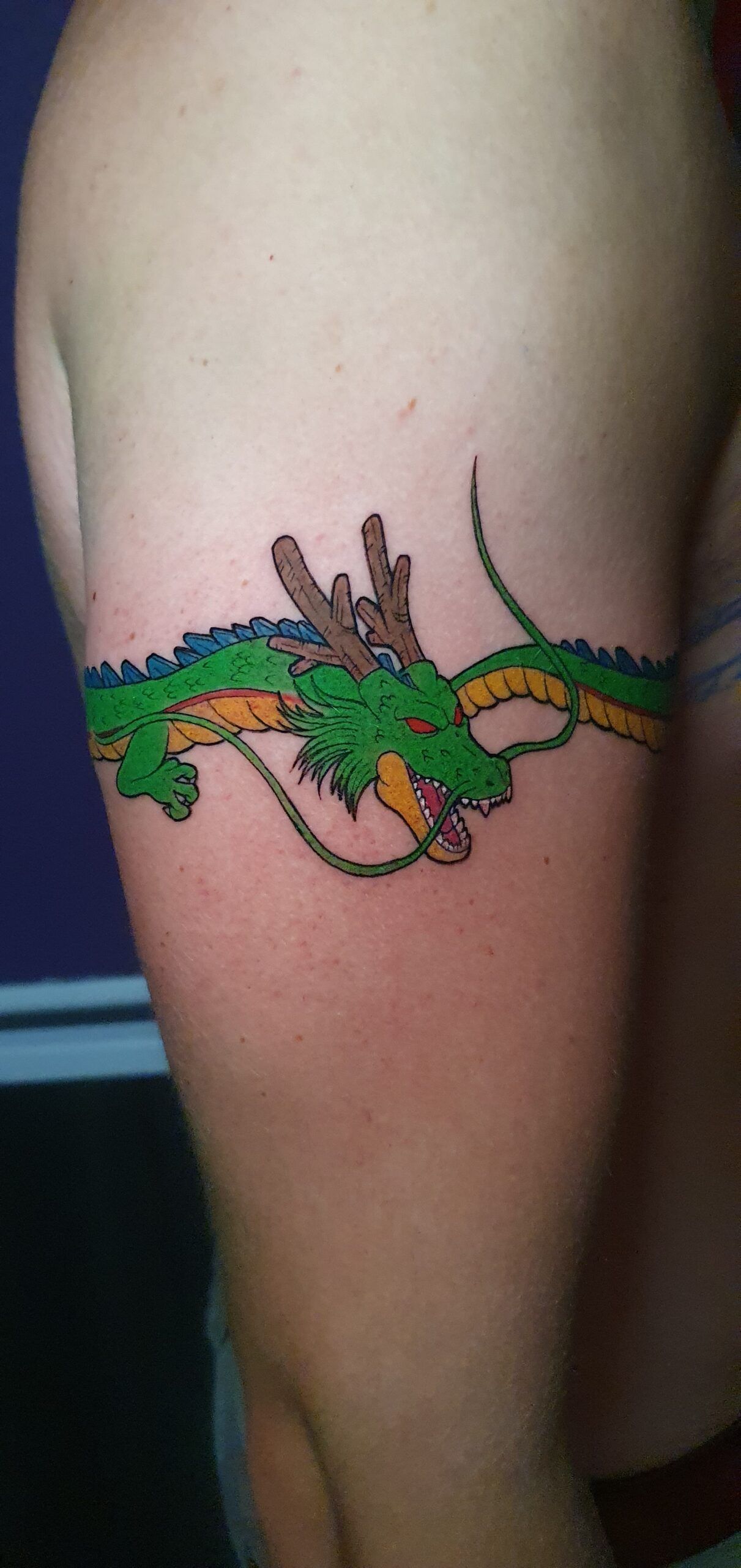 dragon tatuajes color