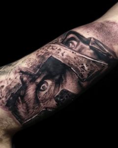 espartano realismo tattoo