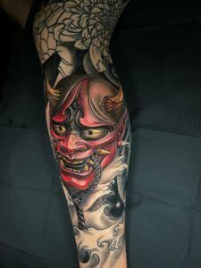 tatuaje diablo japonés