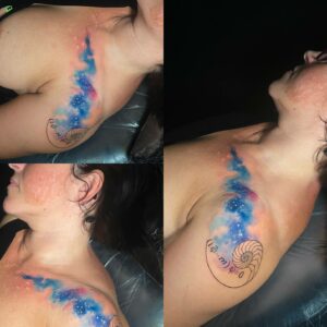 tatuaje estilo watercolor