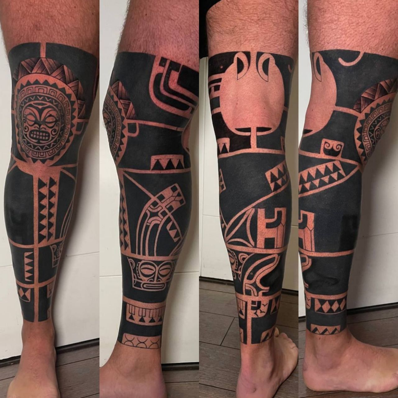 chatarra escocés cortar a tajos Tatuajes para hombre en la pierna- Circe Tattoo