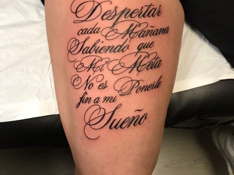 tatuajes lettering