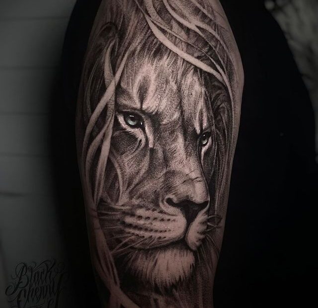 tatuajes león