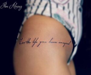 tatuaje lettering ingle