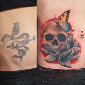 tapado de tatuaje