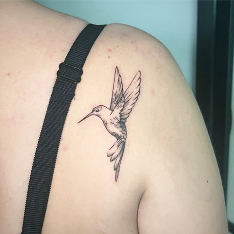 Tatuaje pajaro