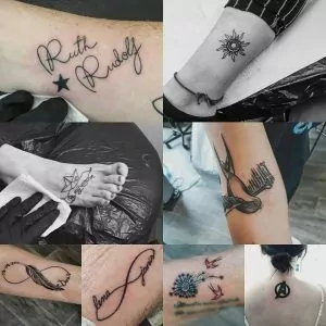 tatuajes minimalistas variado