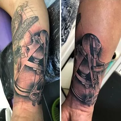 Tatuaje estilo realismo en la muñeca