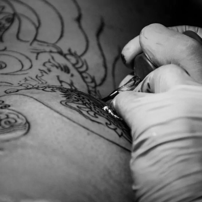 tintas de los tatuajes