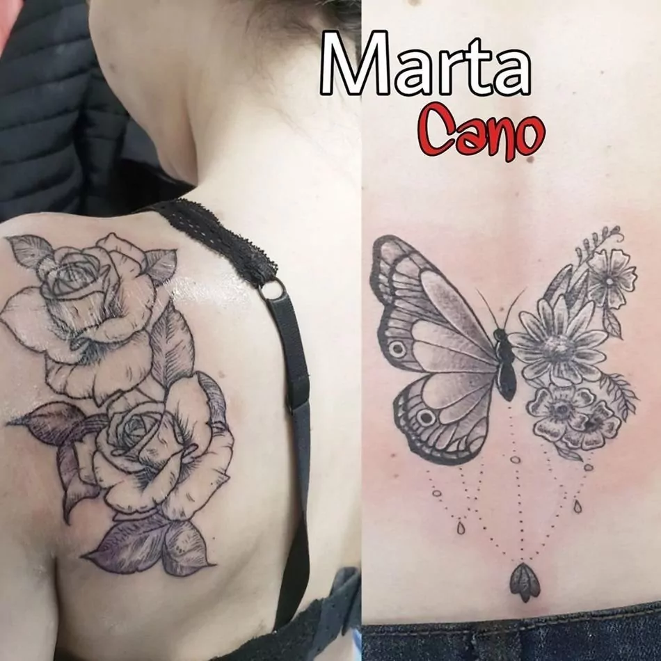 Tatuaje líneas finas