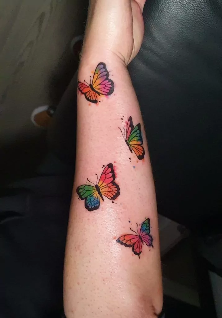 Tatuajes mariposas