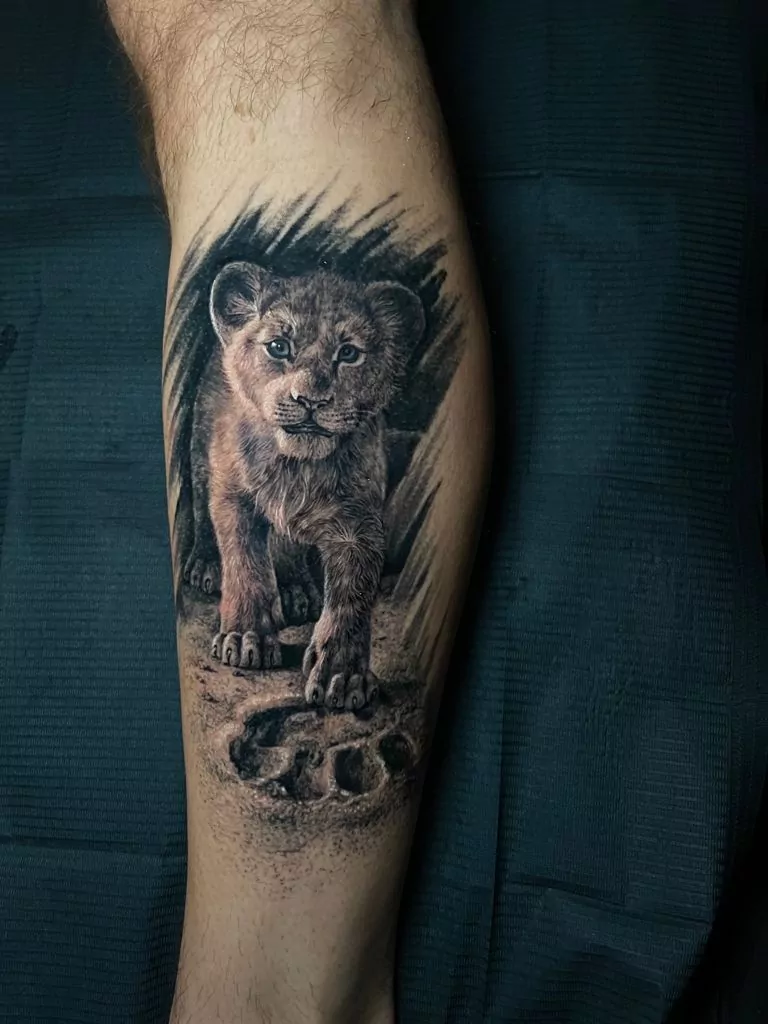 Leon realismo tattoo