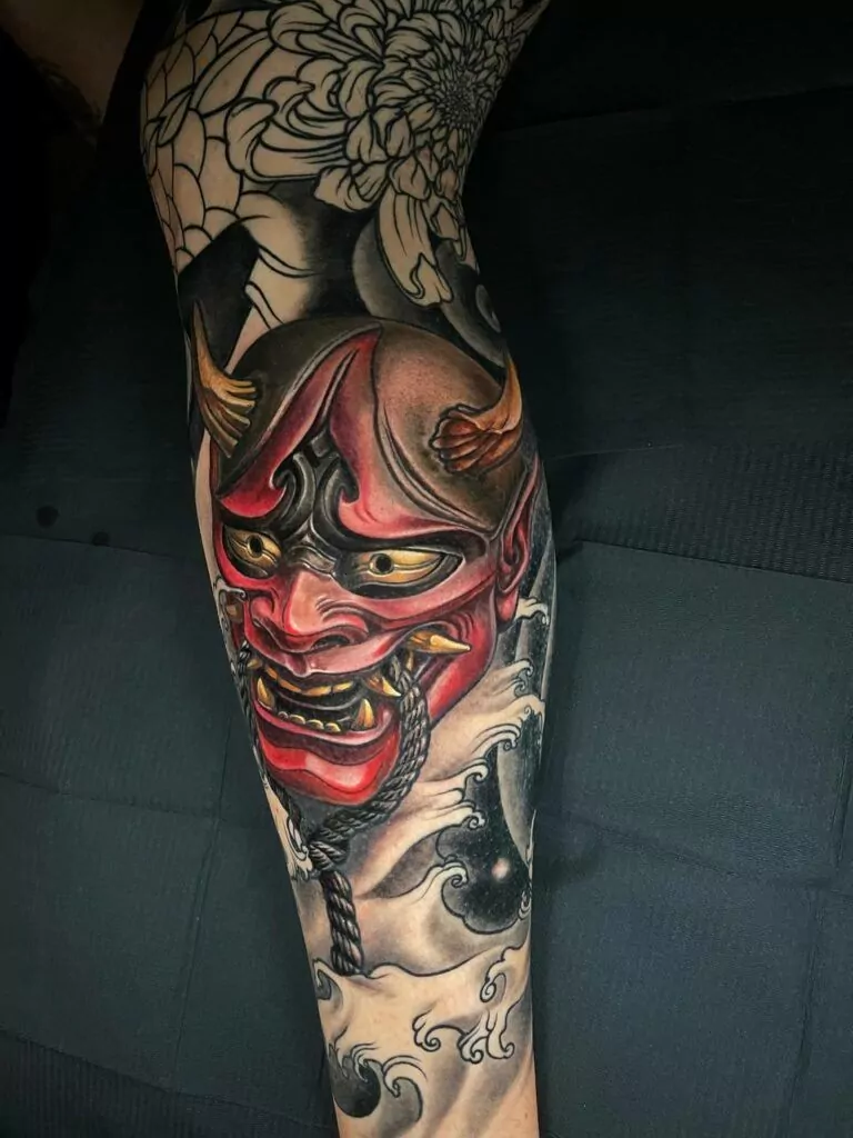 tatuaje diablo japonés