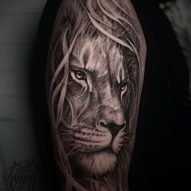 tatuajes león