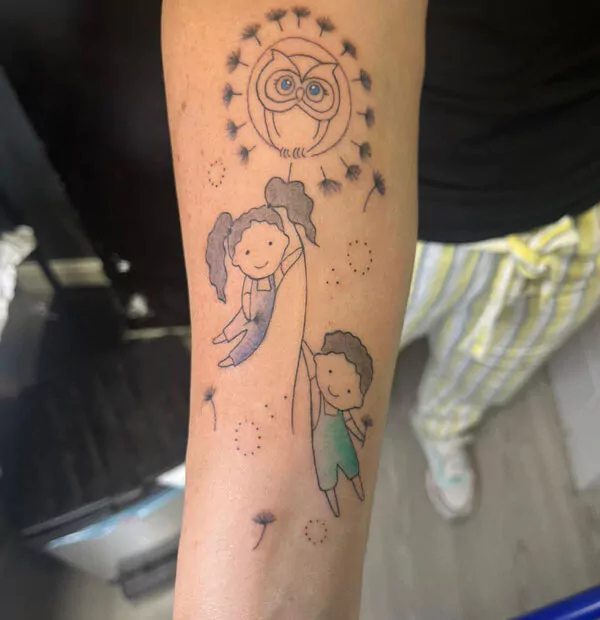 tatuajes nombres hijos originales